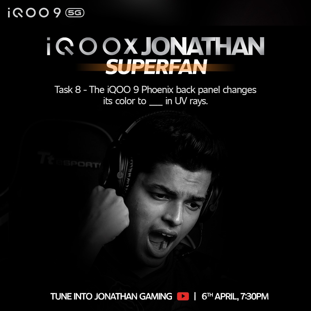Jonathan Gaming X Iqoo
